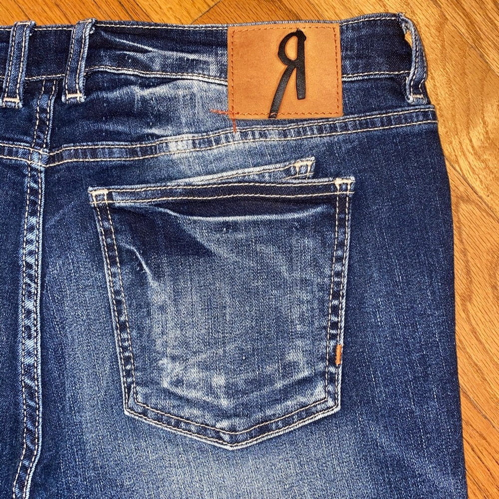 NWT REMIX by ROCK REVIVAL STRAIGHT LEG JEANS - Picture 4 of 8